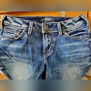Silver Jeans Suki High Slim Bootcut Jeans 27x33